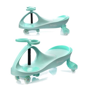 Jeździk pojazd grawitacyjny pchacz dla dzieci kółka świecące LED Meteor