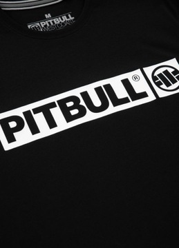 PITBULL T-SHIRT LEKKA KOSZULKA MĘSKA KRÓTKI RĘKAW HILLTOP CZARNA XL