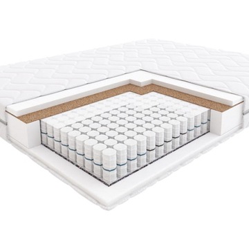 Materac 100x200 Fandango HILDING bardzo twardy sprężynowy