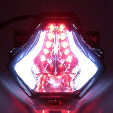 Мотоциклетный светодиодный задний фонарь указателя поворота для MT07