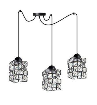 LAMPA SUFITOWA,KRYSZTAŁKI DO SALONU SPELL 202 LED