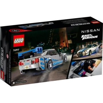LEGO SPEED 9+ АВТОМОБИЛЬ NISSAN SKYLINE GT-R R34 76917