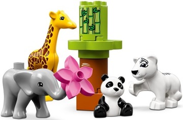 LEGO DUPLO SMALL ANIMALS СЛОН-ЖИРАФ 10904