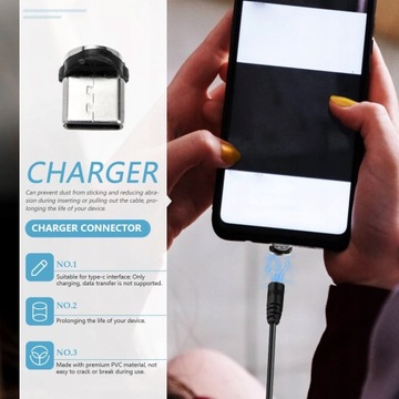 3 Jedno złącze magnetyczne Typ ładowarki Telefon