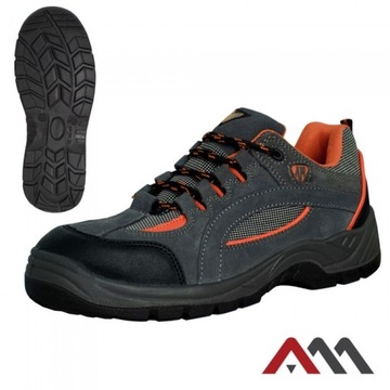 ŁADNE BUTY ROBOCZE z noskiem BSPORT 2 GREY r. 44