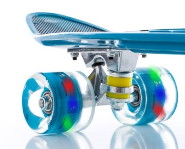 СКЕЙТБОРД FISH PENNY СО СВЕТОДИОДНЫМИ КОЛЕСАМИ