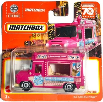 MATCHBOX ICE CREAM KING MBX METRO 2023 DOSTAWCA LODÓW LODZIARNIA FOOD TRUCK