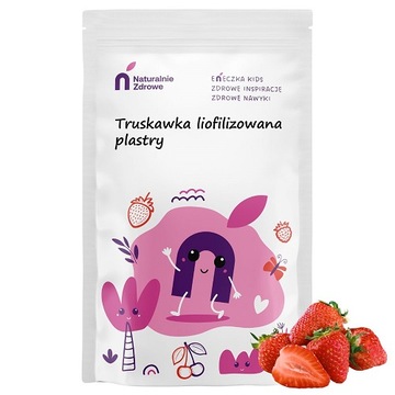 Truskawka Liofilizowana Plastry Owoce Eneczka Kids 20g