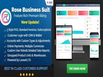 Rose Business Suite Accounting CRM POS Software V8