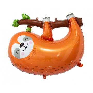Balon foliowy leniwiec 68x55 cm duży zoo