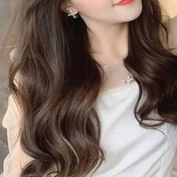 Пушистый парик U-образной формы