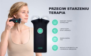 МИКРОТОКИ EMS МАССАЖЕР ДЛЯ ЛИФТФИНГ-МАССАЖА ЛИЦА И ШЕИ 4 ИНТЕНСИВНОСТИ, GESS