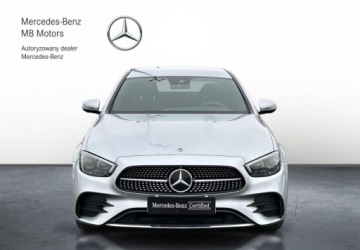 Mercedes Klasa E W214 Sedan Plug-In 2.0 300de 313KM 2023 Mercedes-Benz Klasa E SalonPL AMG Line MultibeamLED Kamera360 Burmester FV, zdjęcie 7