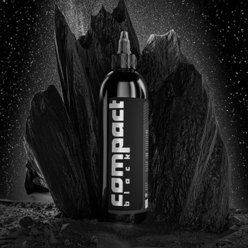 Краска для тату COMPACT BLACK TRIBAL BLACK 120мл - черный