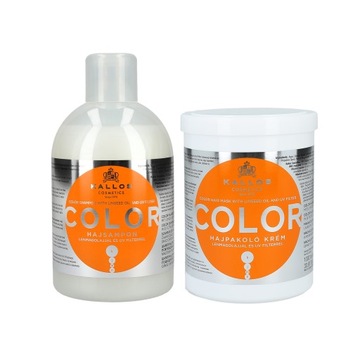 KALLOS KJMN COLOR SZAMPON 1000 ML + MASKA 1000 ML
