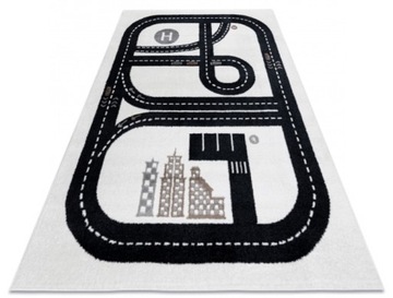 Dywan FUN TRACK 180x270 ulice uliczki miasto auta