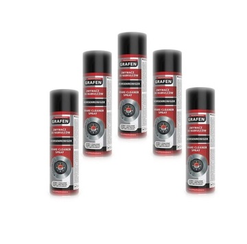 5x ZMYWACZ DO HAMULCÓW, SPRZĘGIEŁ GRAFEN 500ML