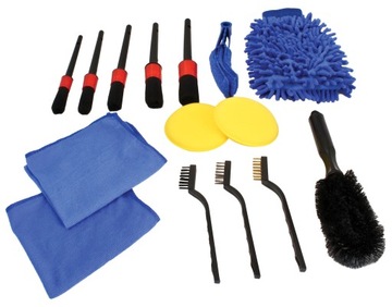 НАБОР СРЕДСТВ ДЛЯ ЧИСТКИ АВТОМОБИЛЯ, ПОЛОТЕНЦЕ 15 ПРЕДМЕТОВ, В ПОДАРОК!!