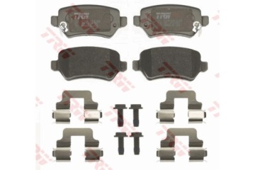 ТОРМОЗНЫЕ КОЛОДКИ. OPEL ASTRA H TRW GDB1515 Комплект тормозных колодок, тормоза