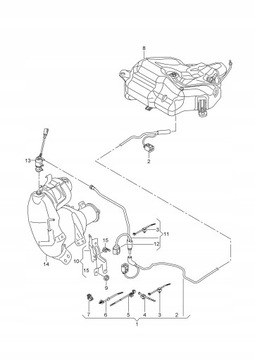 DRŽÁK FILTRU DPF AUDI A6 C7 04L131561H