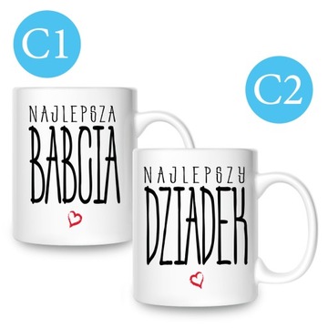 DZIEŃ BABCI I DZIADKA KUBEK Z NADRUKIEM