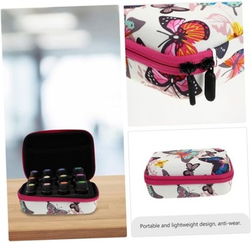 2 сумки для хранения бутылок с эфирным маслом, держатель для бутылок с маслом