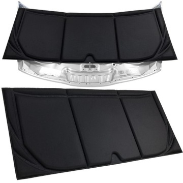 КОВРИК ЗВУКОЗВУЧНЫЙ ДЛЯ КАПОТА ОГНЕСТОЙКИЙ 135х80 шумоизоляция капота