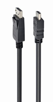 КАБЕЛЬ GEMBIRD DISPLAYPORT M -> HDMI M/M 4K, 1,8