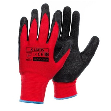 Рабочие перчатки защитные перчатки RIPPED LATEX STRONG GRIP r 8 x 12