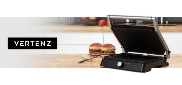 Электрический гриль РАСШИРЯЕМЫЙ Тостер Мощный VERTENZ Intense 50 2200 Вт