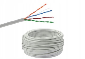 FTP ИНТЕРНЕТ-КАБЕЛЬ КАТЕГОРИИ 5E ПВХ 100% CU 1 МБ ВИТАЯ ПАРА НА МЕТРЫ