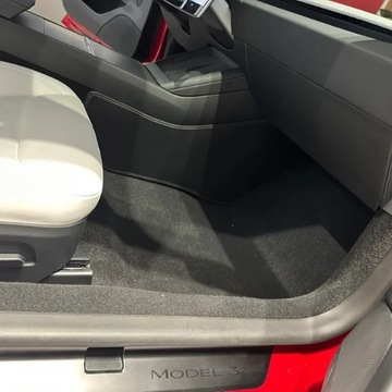 Dla Tesla Model 3 Highland 2024 samochodowe centralne sterowanie boczne obrona podkładka do kopania P