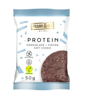Печиво Протеїн Печиво Брауні без глютену 50 г FRANK&OLI