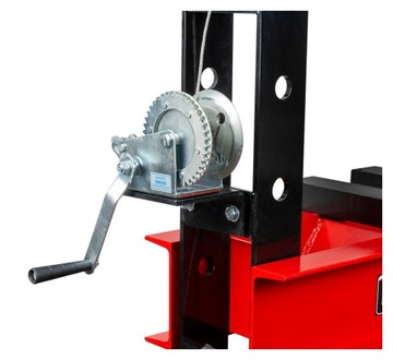 Prasa Hydrauliczna Warsztatowa 50T Redats H-390 Z Podwójną Pompą + Pryzmy