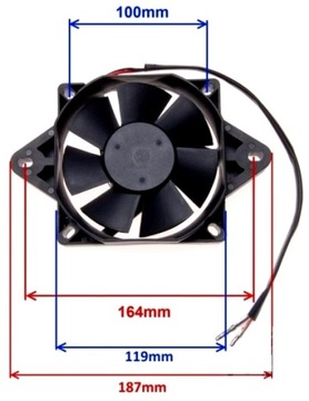 WIATRAK CHŁODNICY Quad Bashan ATV 200/250cc OEM!