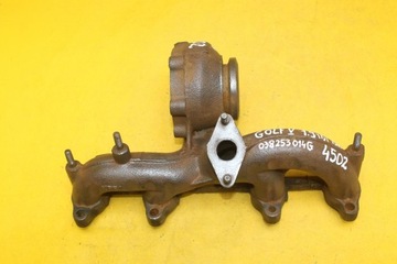 ГЕОМЕТРИЯ ВЫПУСКНОГО ПАТРУБКА ТУРБОКОМПАНСОР VW GOLF V AUDI A3 1.9 TDI BKC