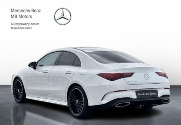 Mercedes CLA C118/X118 Coupe Facelifting 1.3 200 163KM 2025 Mercedes-Benz CLA Salon PL Od Dealera AMG 7G-DCT Panorama Kamera Multibeam, zdjęcie 2