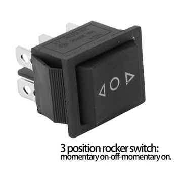 3-ПОЛОЖЕННЫЙ КУЛИСНЫЙ ПЕРЕКЛЮЧАТЕЛЬ 16A 125В AC 6 КОНТАКТОВ 20A 250В AC УНИВЕРСАЛЬНЫЙ