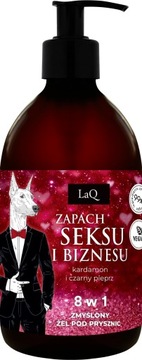 LaQ DOBERMAN ZAPACH SEKSU I BIZNESU ŻEL POD PRYSZNIC 500 ML