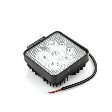Lampa robocza reflektor kwadratowa LED 9-32V IP67 110x110x50 mm 27W 2200 lm