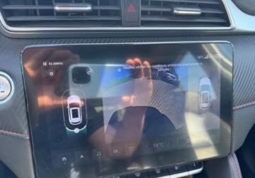 MG ZS I 2022 MG ZS EV 2022r elektryczny z bateria dach panoramiczny czarna skora, zdjęcie 9