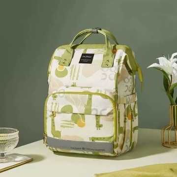 Torba na pieluchy, wielofunkcyjna torba podróżna, torba ciążowa i niemowlęca, 20 l