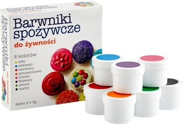 Amus BARWNIKI SPOŻYWCZE PROSZEK Barwnik Spożywczy