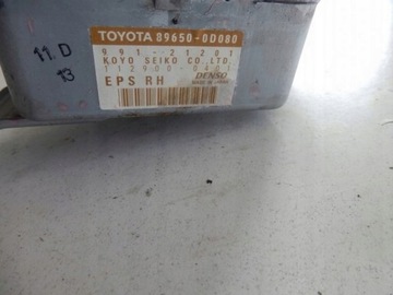 TOYOTA YARIS I 03 МОДУЛЬ ПОДДЕРЖКИ 89650-0D080
