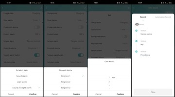 Наружная сигнализация Сирена Солнечная батарея WiFi TUYA