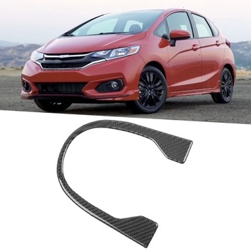 Наклейка на крышку топливного бака из углеродного волокна подходит для Honda Fit KR