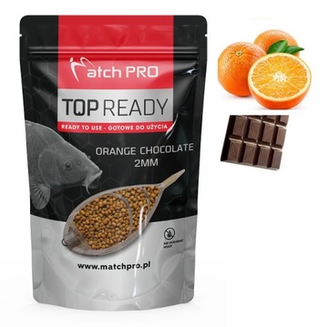 MATCHPRO PELET GOTOWY 2 MM 700 GR ORANGE CZEKOLADA