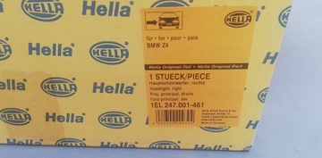 1EL24700146 HELLA BMW Z4 XENON SVĚTLO P NOVÁ ORIG.