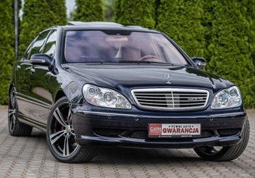 Mercedes Klasa S W220 Sedan 5.0 V8 (500) 306KM 2002 MB w220 S 500 v8 306PS 55AMG Long 120TKM Full Opcja Jak Nowa Gwarancja!