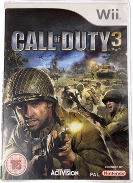 CALL OF DUTY 3 III płyta db+ NINTENDO WII